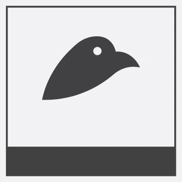 Icon isolated on white background Stock Illustration