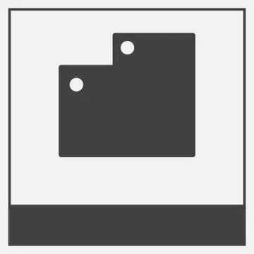 Icon isolated on white background Stock Illustration