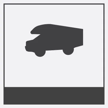 Icon isolated on white background Free Stock Illustration