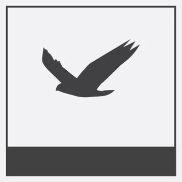 Icon isolated on white background Illustrazione stock gratuita