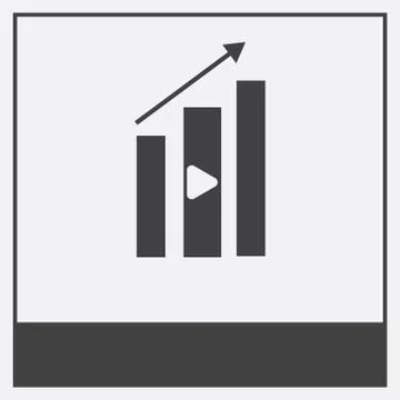 Icon isolated on white background Free Stock Illustration