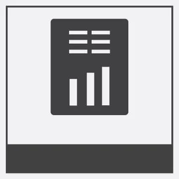 Icon isolated on white background Free Stock Illustration