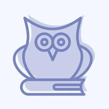 Icon Knowledge. suitable for Startup symbol. two tone style. simple design ed Illustration