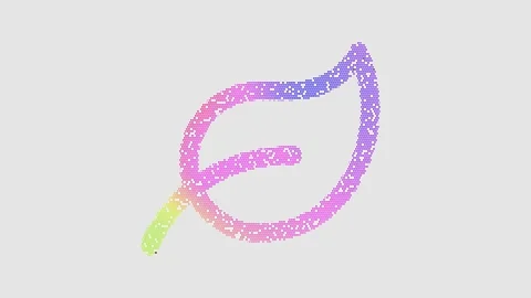 Icon leaf is made up of LED square shapes that shimmer and flicker. There are Stock Footage 293936713