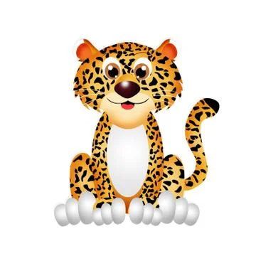 Icon of leopard Stock Illustration