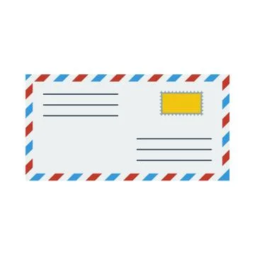 Icon Of Letter Illustrazione stock