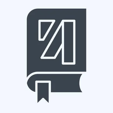 Icon Library. related to Post Office symbol. glyph style. simple design edi.. Illustration