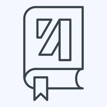 Icon Library. related to Post Office symbol. line style. simple design edit.. Illustration