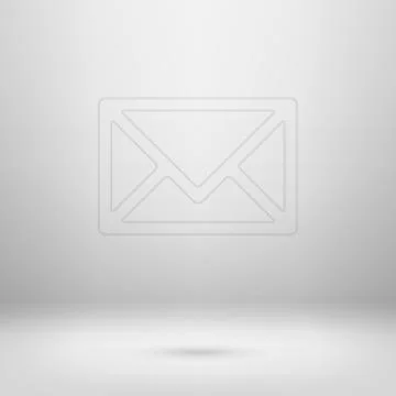 Icon in light studio room Illustrazione stock