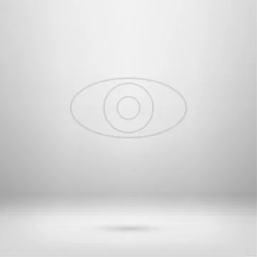 Icon in light studio room Stock Illustration