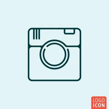 Icon line design Stock Illustration