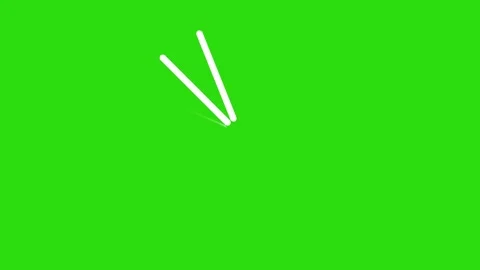 Icon loading animation in bar form on green screen. Stock Footage 196682271