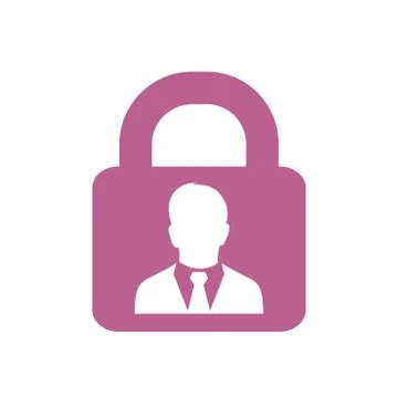 Icon of lock. Stock Illustration