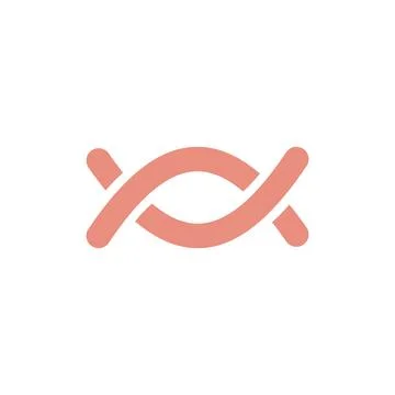 Icon logo design of hyperlink. link icon design. resource graphic element Stock Illustration