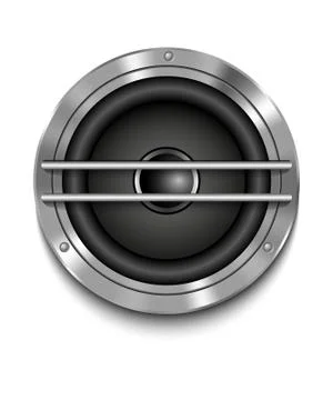 Icon loudspeaker vector Illustrazione stock