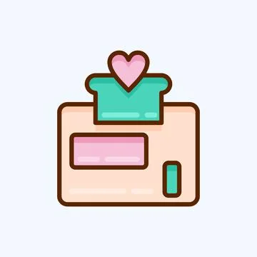 Icon Loyalty Program. suitable for Branding symbol. flat style. simple design Illustrazione stock