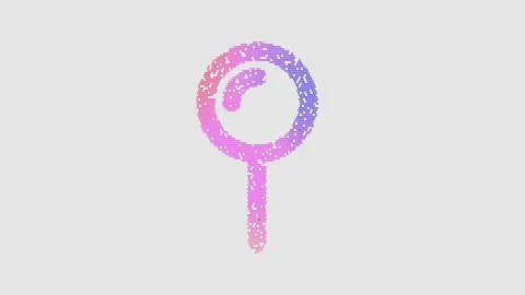 Icon map pin is made up of LED square shapes that shimmer and flicker. There are Stock Footage 293937696