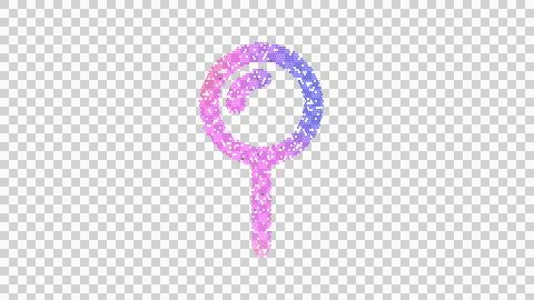 Icon map pin is made up of LED square shapes. There are bright diodes and there Illustrazione stock