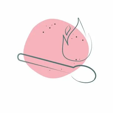 Icon Match. related to Light symbol. Color Spot Style. design editable Stock Illustration
