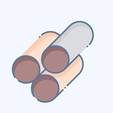 Icon Material. related to Building Material symbol. doodle style. simple de.. Stock Illustration