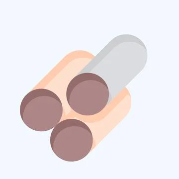 Icon Material. related to Building Material symbol. flat style. simple desi.. Stock Illustration