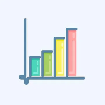 Icon Mathematical Model. related to Machine Learning symbol. doodle style. .. Illustrazione stock