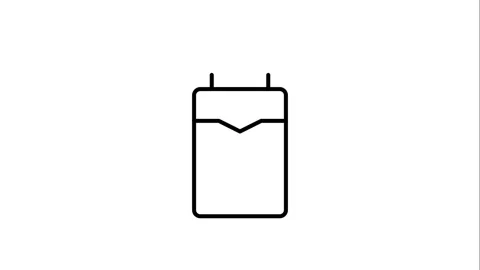 Icon of a medicine bottle on a black background, symbolizing health and pha.. Stock Footage 332763398