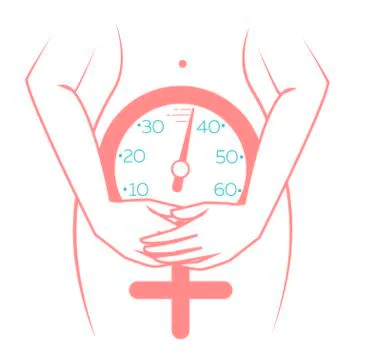 Icon of menopause Illustrazione stock