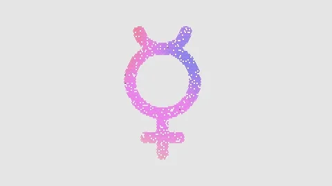 Icon mercury is made up of LED square shapes that shimmer and flicker. There are Stock Footage 294290210