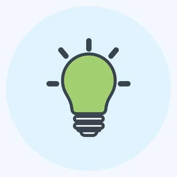 Icon Merging Ideas. suitable for Programming symbol. color mate style. simple Illustrazione stock