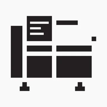 	Icon metalworking machine. イラスト素材