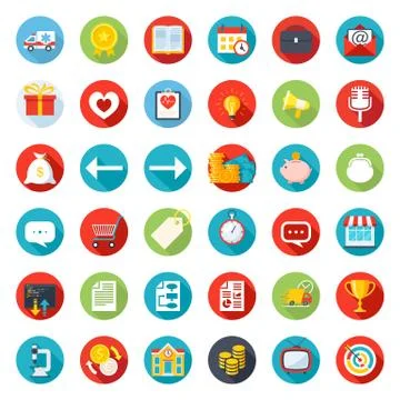Icon mix Stock Illustration