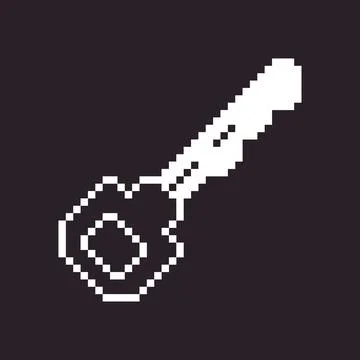 Icon of modern door key イラスト素材