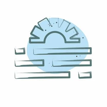 Icon Modification. related to Creative Concept symbol. Color Spot Style. si.. Illustrazione stock