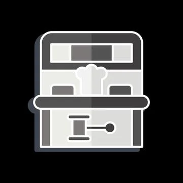 Icon Mole Game. related to Amusement Park symbol. glossy style. simple desi.. Illustrazione stock