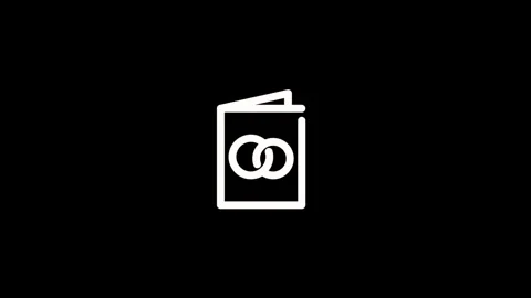 This icon motion black heart shape on a white background is suitable for so.. Stock Footage 285050458