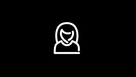 This icon motion black heart shape on a white background is suitable for so.. Stock Footage 285050474