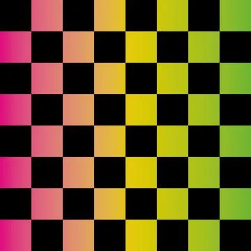 Icon multicolored background, chess board. Vector illustration eps 10 Stock-Illustration