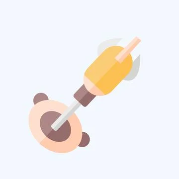 Icon Nanobot. related to Future Technology symbol. flat style. simple desig.. Stock Illustration