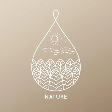 Icon nature Stock Illustration