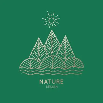 Icon nature Stock Illustration