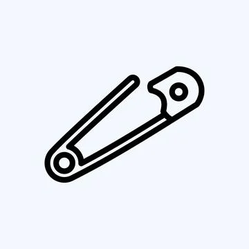 Icon Needlework. suitable for education symbol. line style. simple design edi 스톡 일러스트