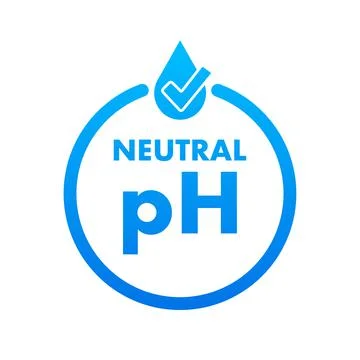 Icon with neutral ph. Vector logo. Logo symbol Stock Illustration