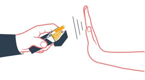 Icon  No Smoking Stock Illustration