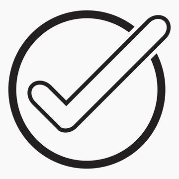 Icon ok. Stock Illustration