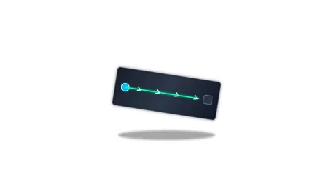 Icon or Object motion airport terminal wayfinding Stock-Footage 346183164