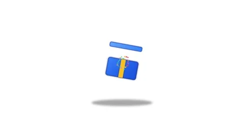 Icon or Object motion birthday confetti gift Vídeos de archivo 346183096