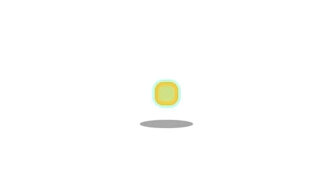 Icon or Object motion ceramic voxel Vídeos de archivo 346183187