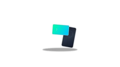 Icon or Object motion contactless payment card Vídeos de archivo 346183152