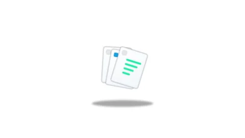 Icon or Object motion digital health record Vídeos de archivo 346183114